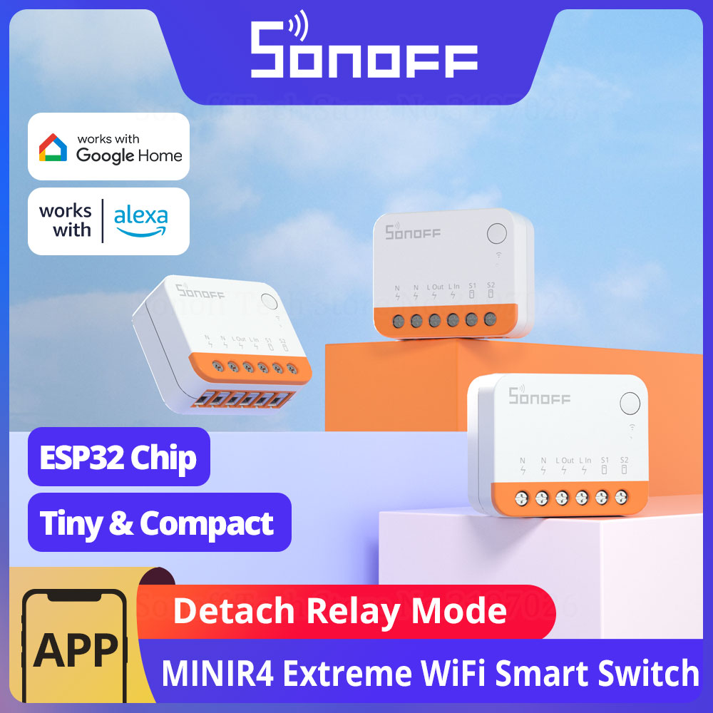 Sonoff Basic Switch - SONOFF MINIR4 Extreme WiFi Akıllı Anahtar
