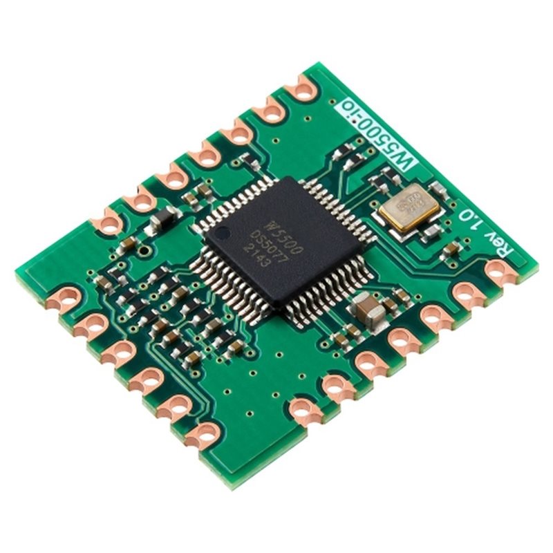 Ethernet Module W5500 - AB42-W5500-Io Ethernet Modülü SPI Arayüzü Kompakt