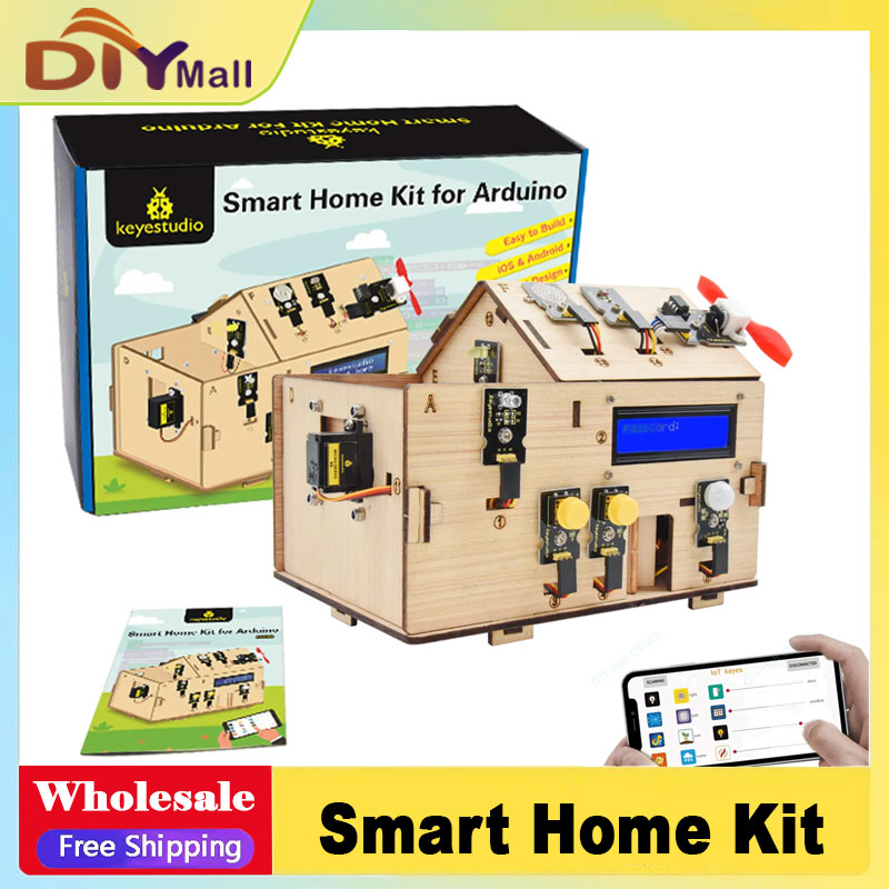Keyestudio Akıllı IoT Ev Kiti, - Diy Automation Projects incelemesi ve fiyatı