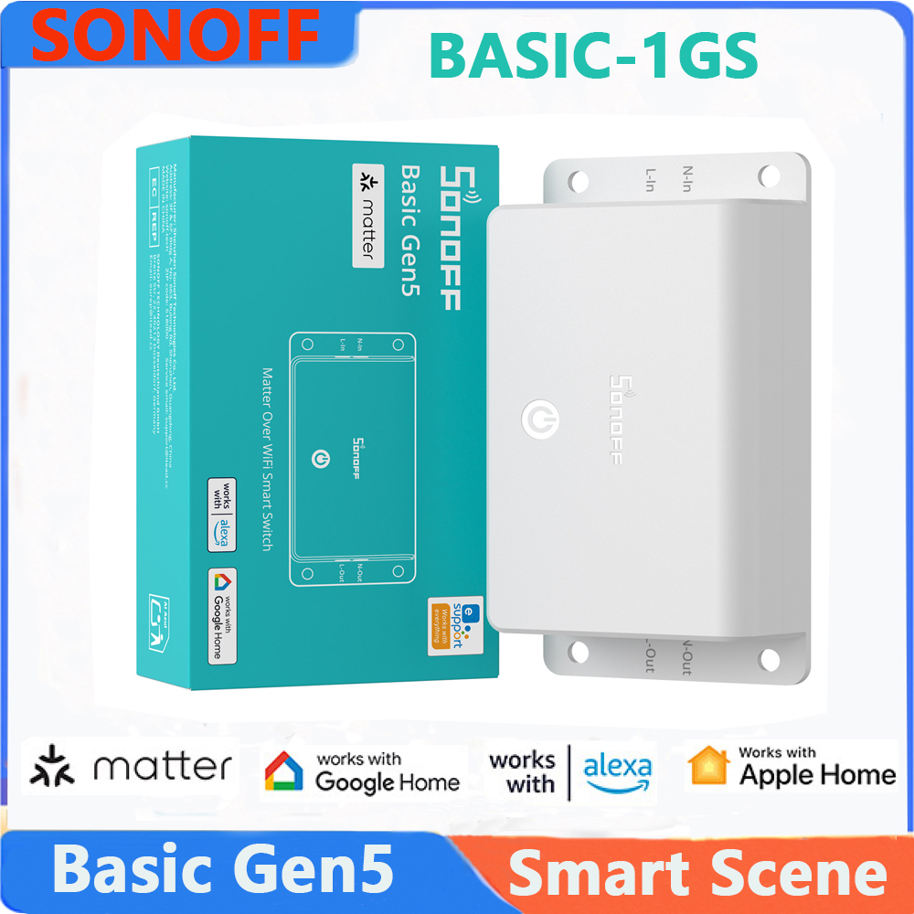 SONOFF Basic Gen5 (BASIC-1GS)  - Sonoff Basic Switch incelemesi ve fiyatı