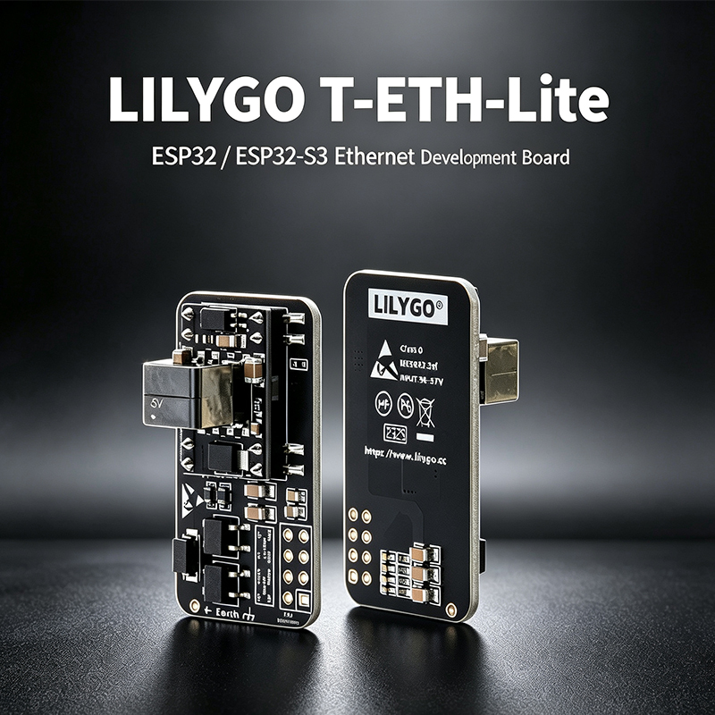 LILYGO T‑ETH‑Lite Geliştirme K - Ethernet Module W5500 incelemesi ve fiyatı